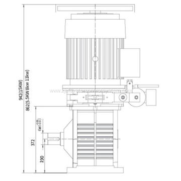 ET160-Ⅲ Fujitec Escalator Drive Machine